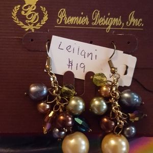 Premier Designs high fashion "Leilani earrings "